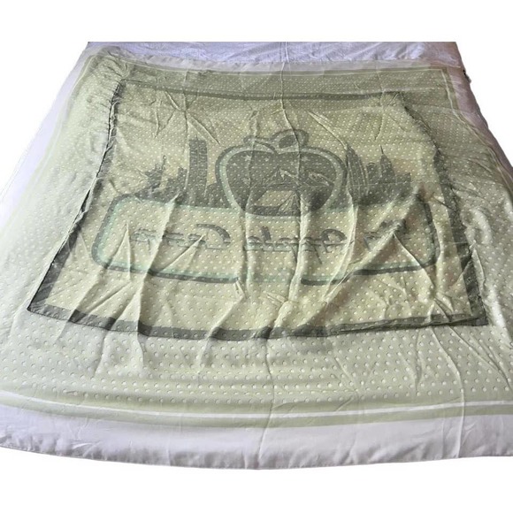 Coach Big Apple Camp Oversized Silk Scarf NWT - Picture 5 of 8